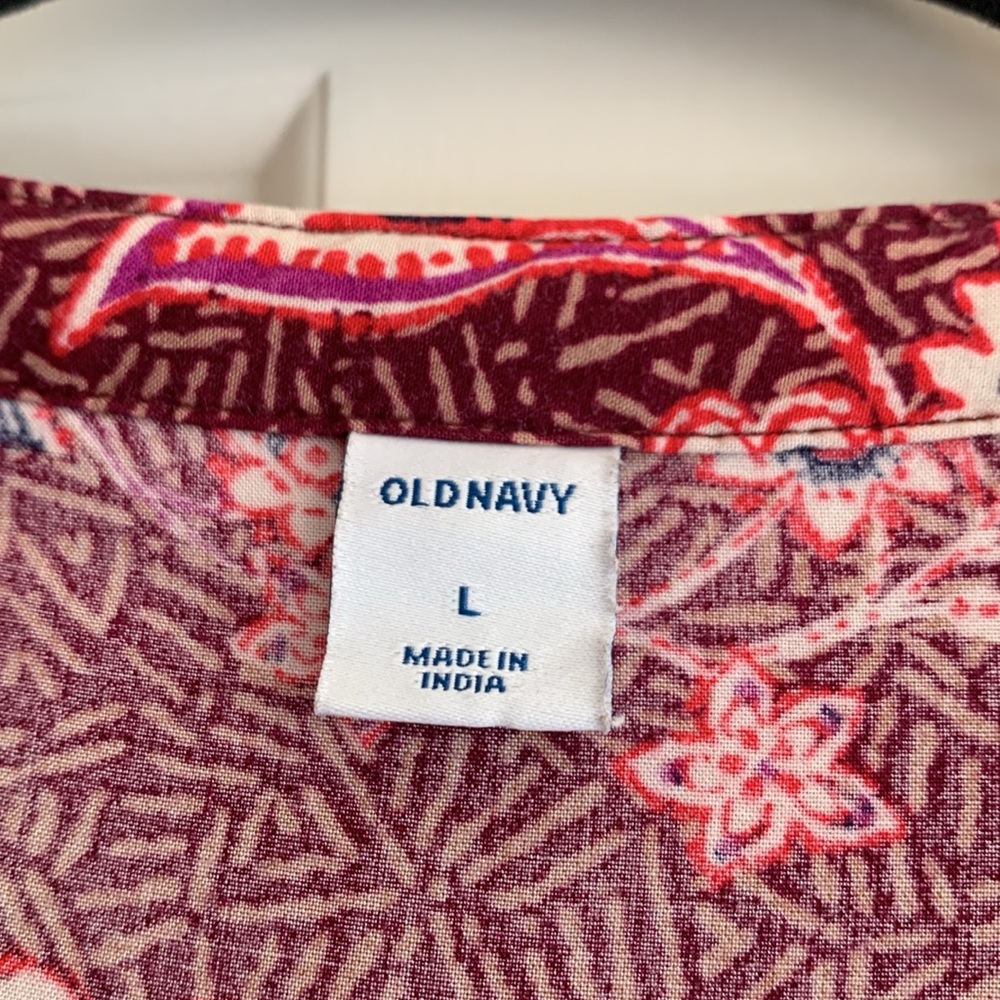 SALE!! Lovely Floral Dress by Old Navy -- Size L - Picture 5 of 10